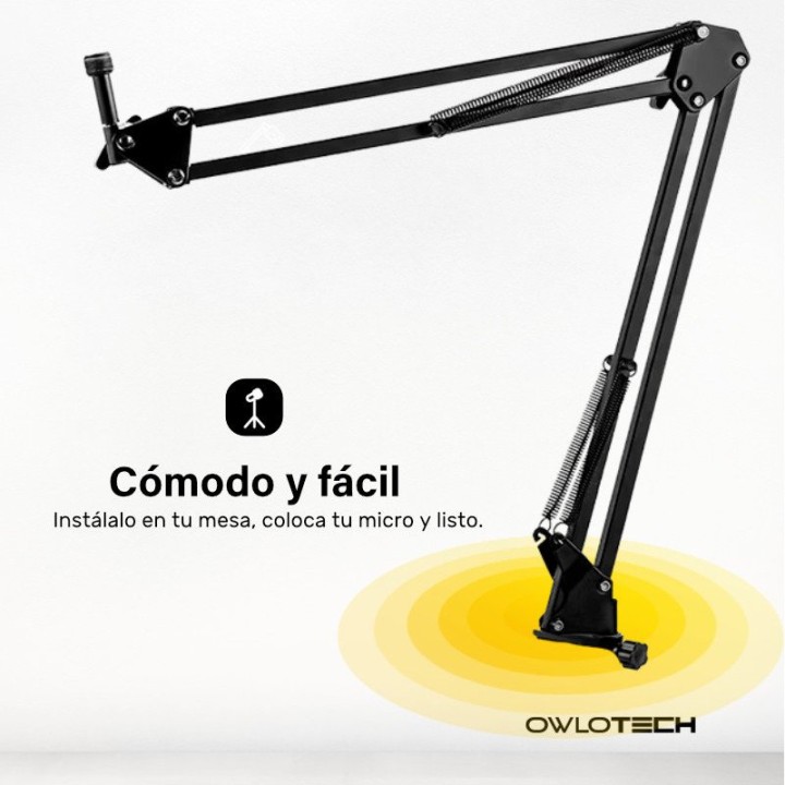 Owlotech MicFlex Soporte Brazo para Micrófono