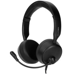 Owlotech DeskBuds Max Auriculares Diadema con Micrófono Negro