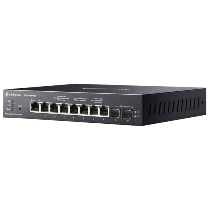 TP-Link Omada SG2210XMP-M2 Switch Gestionado L2+ Gigabit 2.5G 8 Puertos + 2 SFP+ PoE