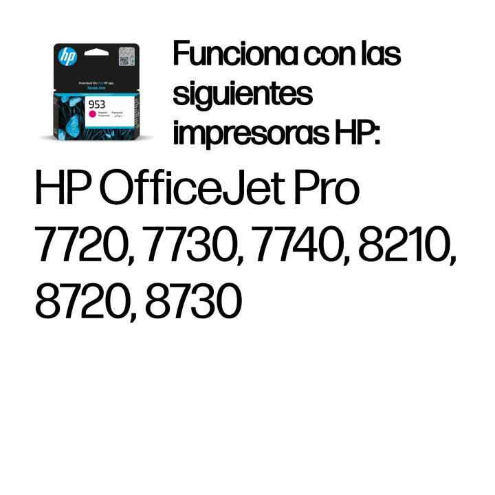 Tinta HP 953 Magenta 9ml 630 páginas (F6U13AE)