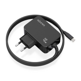 Aisens Cargador GaN 45W PD3.0 1x USB-C 1.8m Negro