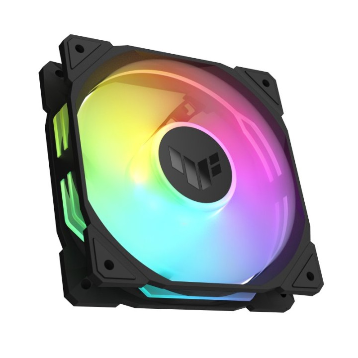 ASUS TUF Gaming TR120 ARGB Reverse Fan Triple Pack Ventilador Suplementario 120mm Negro