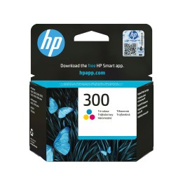 Tinta HP 300 Tricolor 165 páginas (CC643EE)
