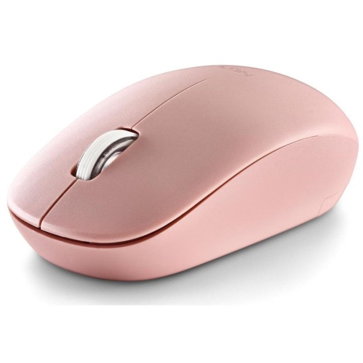 NGS FOG PRO Ratón Óptico Inalámbrico 1000 DPI Rosa