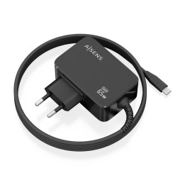 Cargador Pared AISENS USB-C 65W (ASCH-1PD65WL033-BK)
