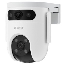 EZVIZ H9c Dual Cámara Wi-Fi de Doble Lente 2K/2K con Rotación Horizontal y Vertical Blanca