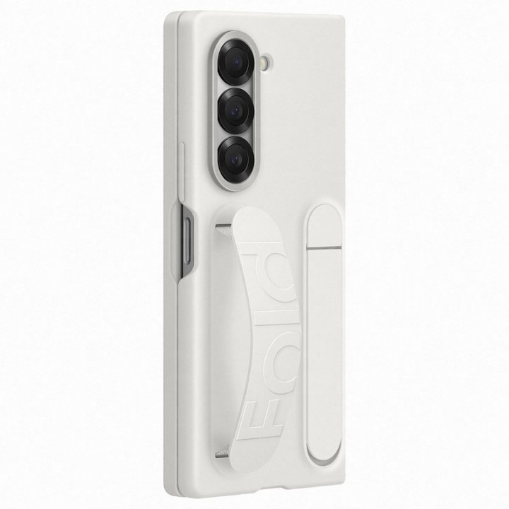 Samsung Funda con Soporte y Agarre Blanca para Galaxy Z Fold6