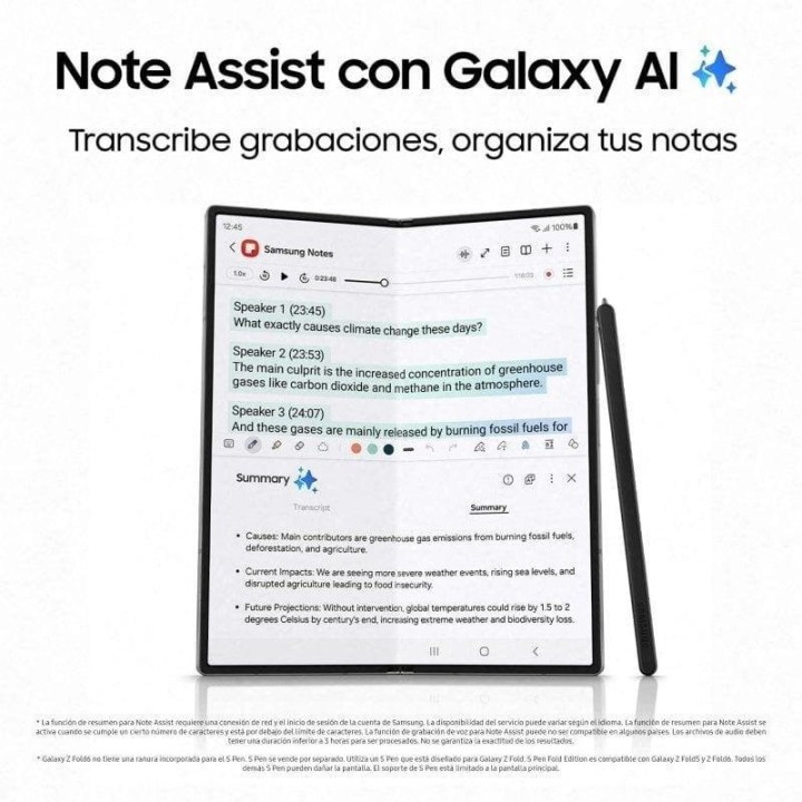 Samsung Galaxy Z Fold6 5G 12GB 256GB 7.6" Rosa