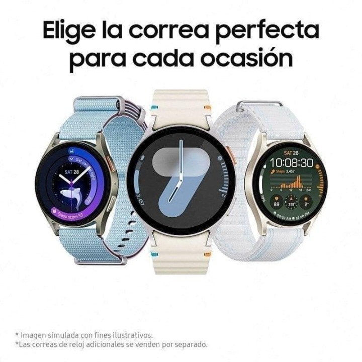 Samsung Galaxy Watch7 40mm Bluetooth Reloj Smartwatch Crema