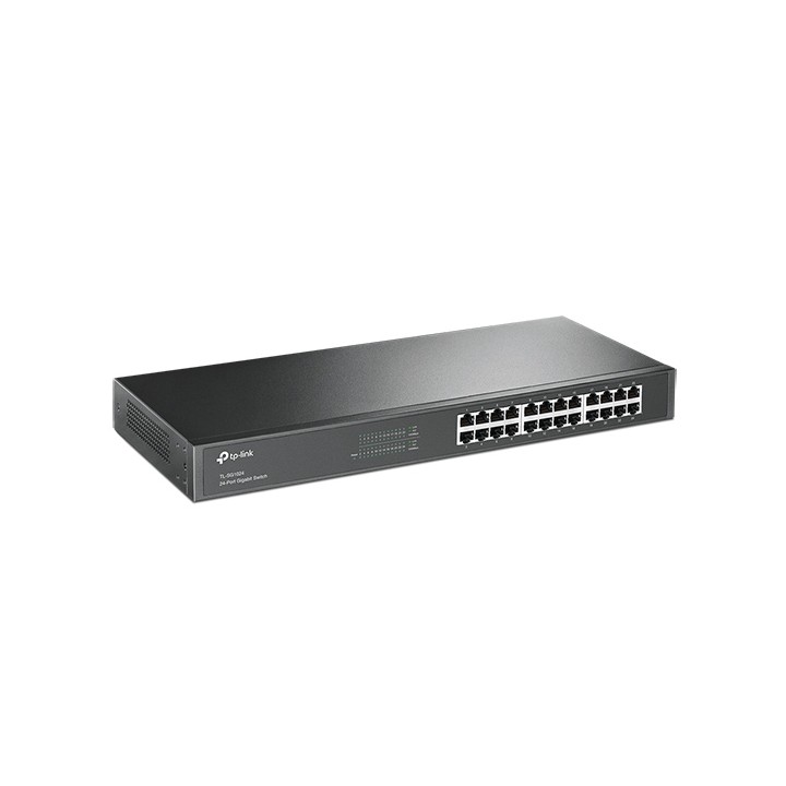 Switch TP-Link 24xRJ45 GbE Rack 1U Negro (TL-SG1024)