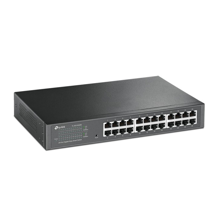 Switch TP-Link 24xRJ45 Rack 1U Negro (TL-SG1024DE)