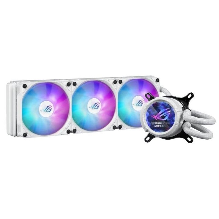 ASUS ROG Strix LC III 360 ARGB White Edition ARGB Kit de Refrigeración Líquida 360mm Blanco