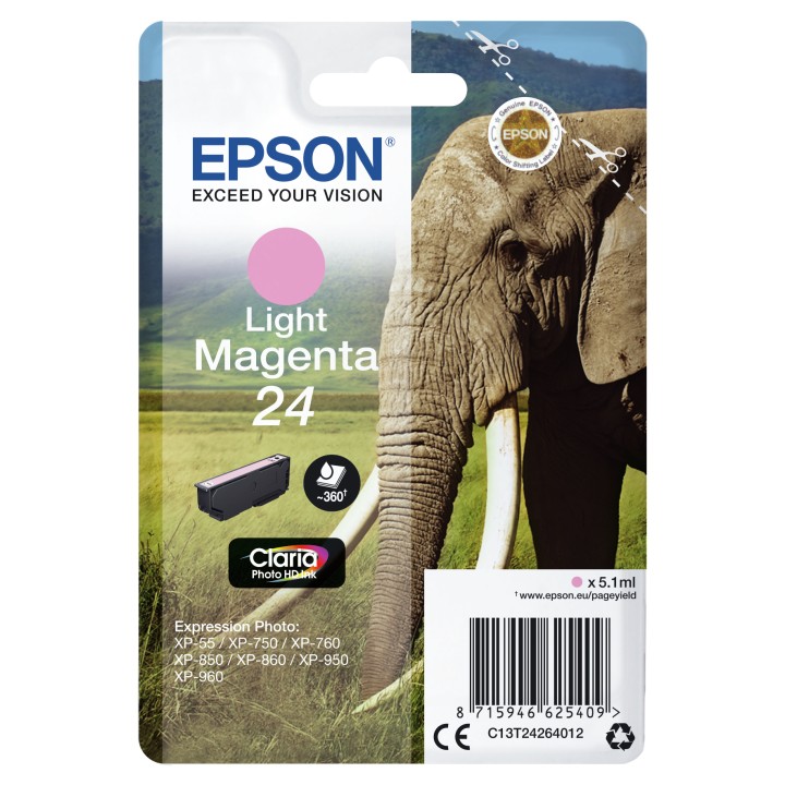 Tinta Epson 27XL T2711 Negro 17.7ml (C13T27114012)