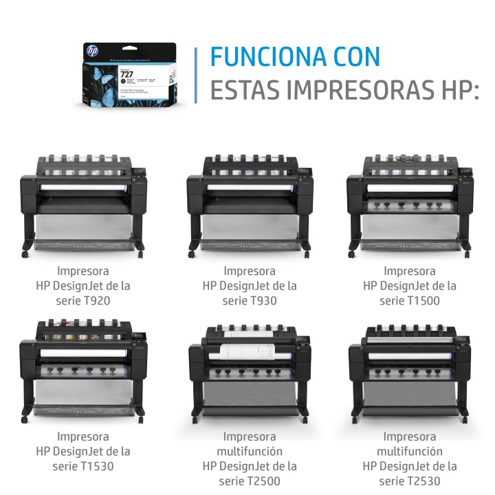 Tinta HP Magenta 130ml (B3P20A) N727