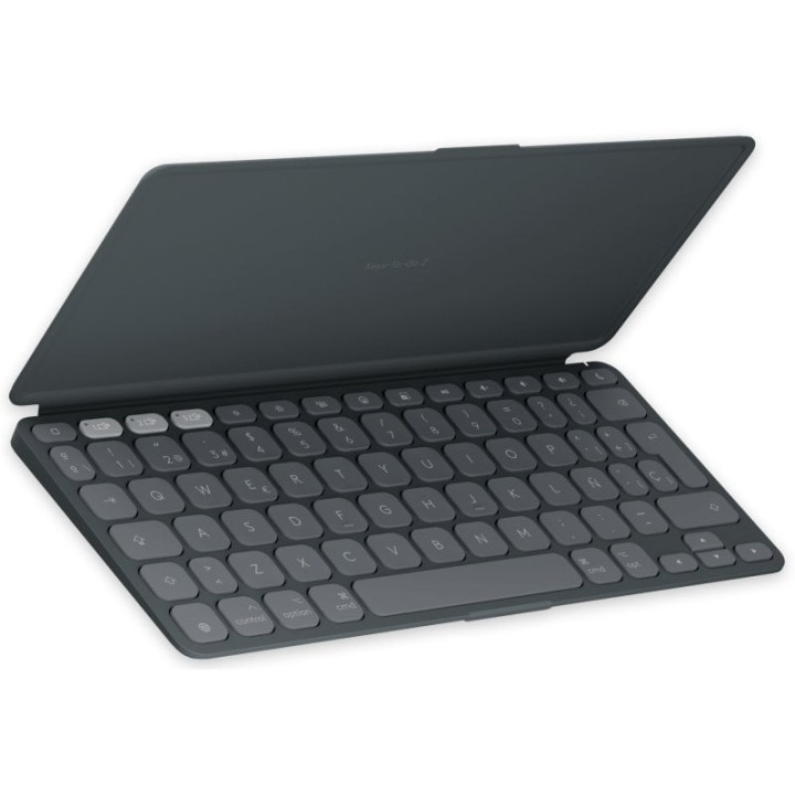 Logitech Keys-To-Go 2 para Apple Teclado Multidispositivo Inalámbrico Bluetooth Grafito