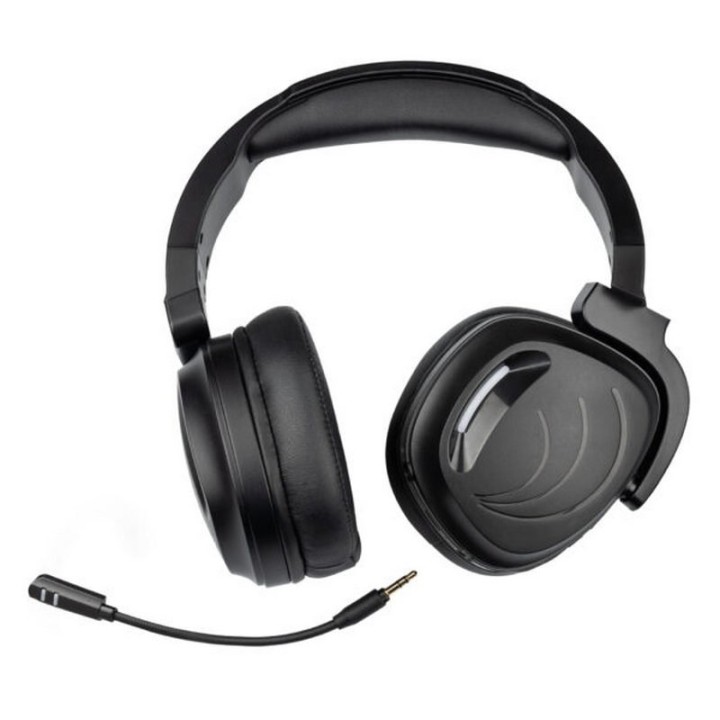 Indeca GX500W Auriculares Gaming Inalámbricos Negros para PS5/PS4/Nintendo Switch/Xbox/PC
