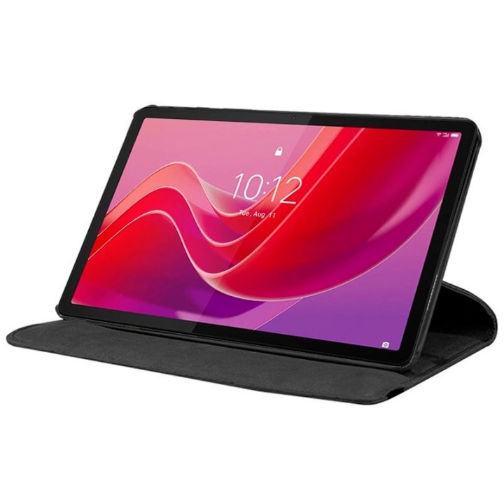 Cool Funda Polipiel Liso Negro para Lenovo Tab M11 / K11