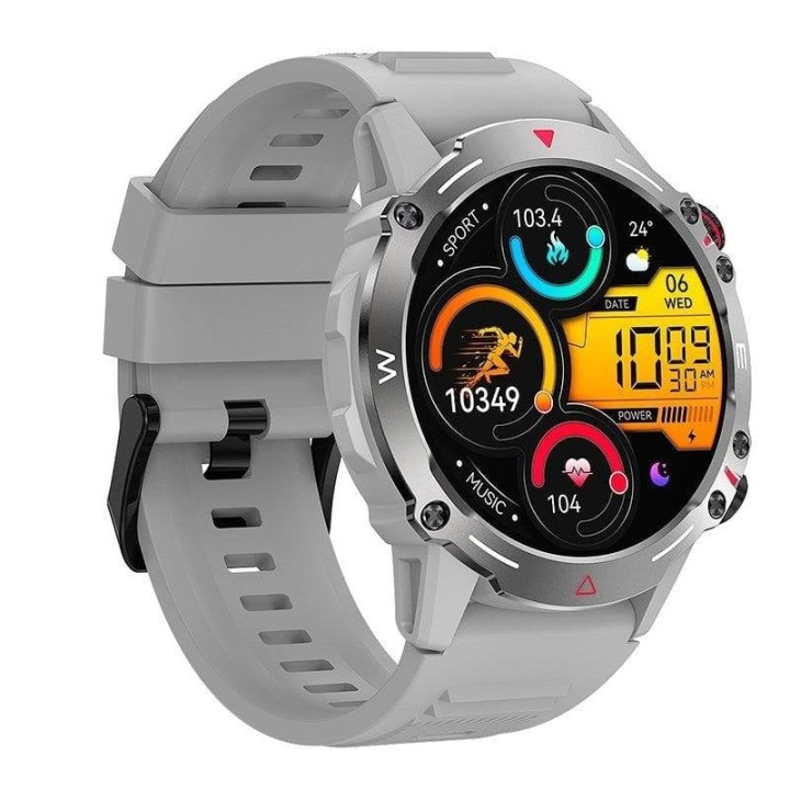 Cool Adventure Smartwatch Amoled Silicona Gris