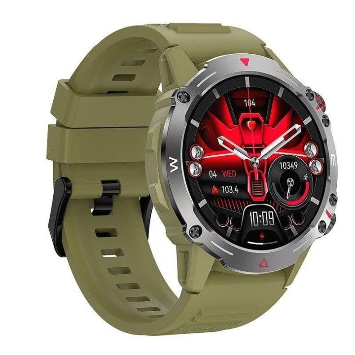 Cool Adventure Smartwatch Amoled Silicona Verde