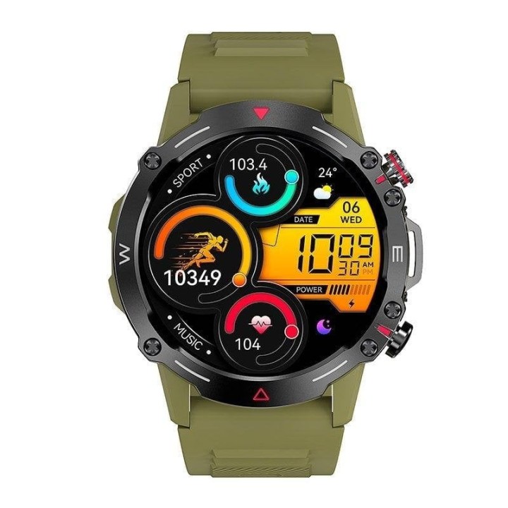 Cool Adventure Smartwatch Amoled Silicona Verde