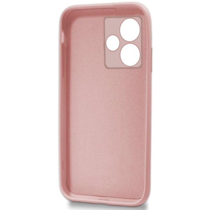 Cool Funda de Silicona Cover Rosa para Xiaomi Redmi 13 / Poco M6
