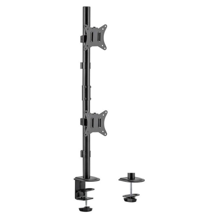 Aisens DT32TSR-229 Soporte Giratorio de Escritorio para Monitor hasta 32" Negro