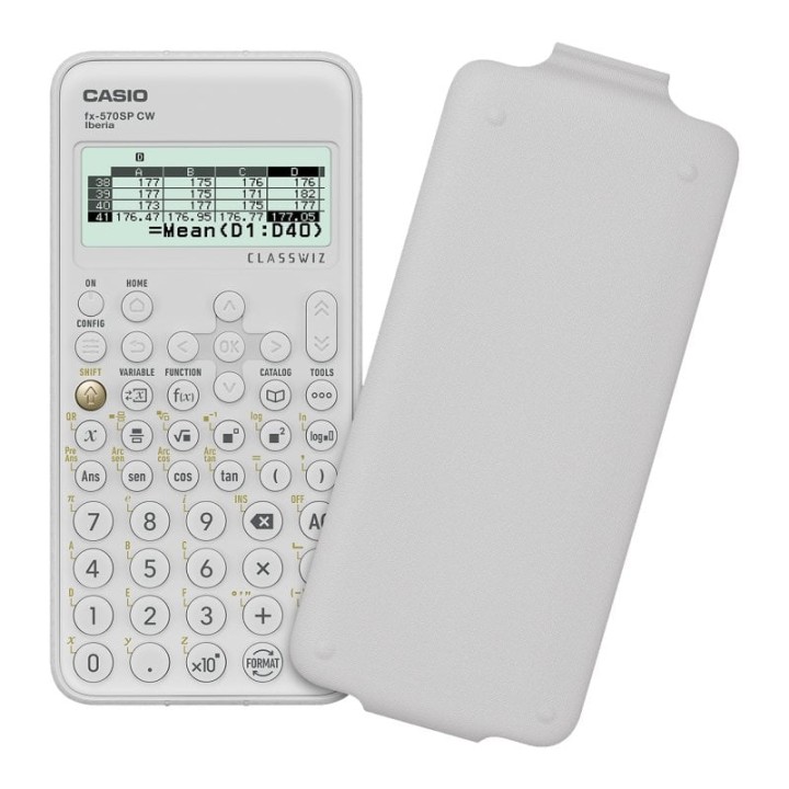 Casio FX-570SPX CW Calculadora Científica Blanca