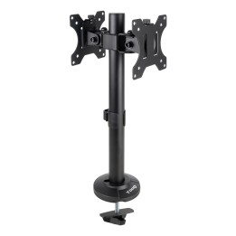 Soporte Mesa TooQ 17"-32" 2 Pantallas Negro (DB1132TN-B