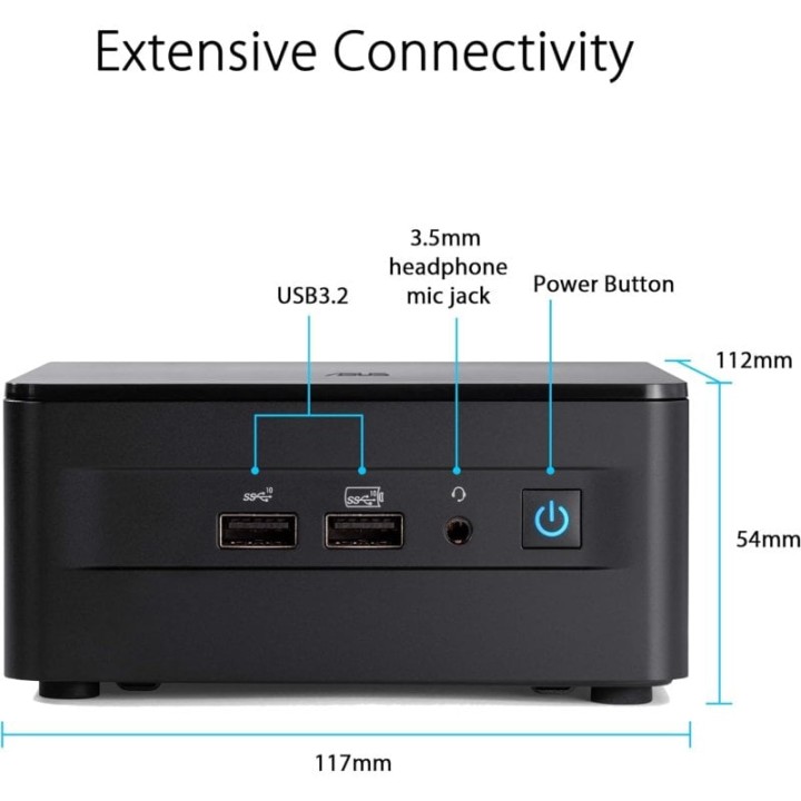 ASUS NUC 12 RNUC12WSKI500000I Intel Core i5-1240P
