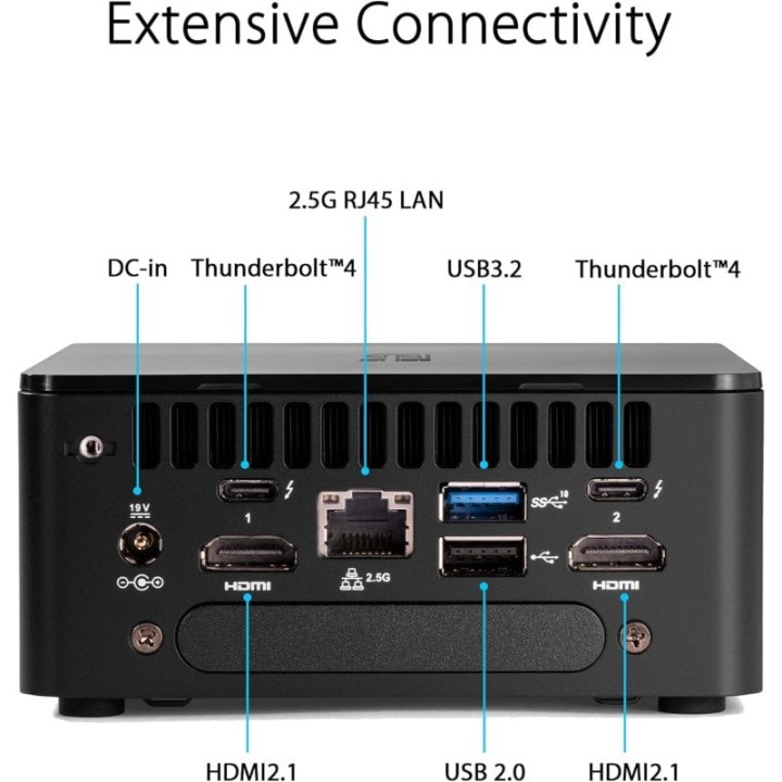 ASUS NUC 12 RNUC12WSKI500000I Intel Core i5-1240P
