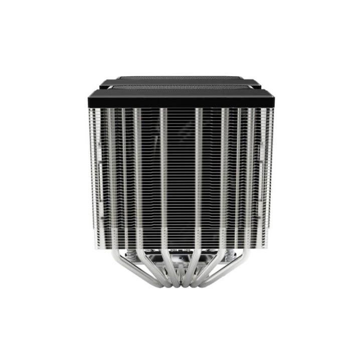 Mars Gaming MCPU-XU6 Disipador CPU Doble Torre TDP 350W 2x Ventiladores FDB 6 Heatpipes HCT Negro