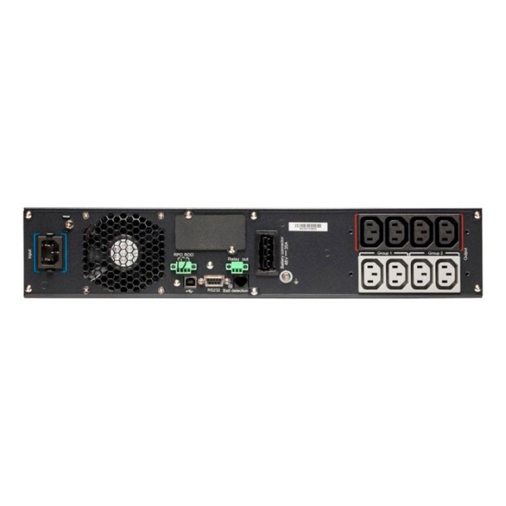 Eaton 9PX 1kVA SAI Doble Conversión (en línea) 1000W 8 salidas AC 2U Negro