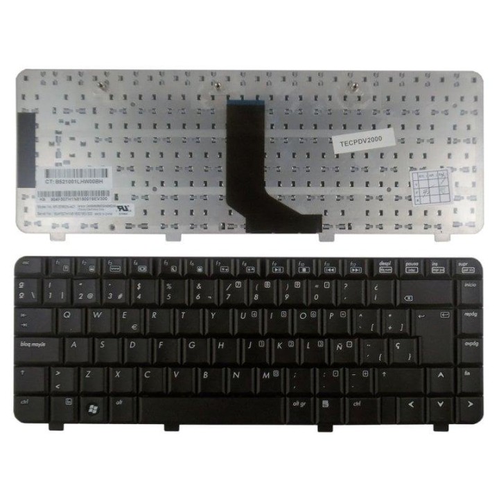 Teclado Portátil HP Pavilion DV2000 DV2100 DV2200 DV2300 DV2400