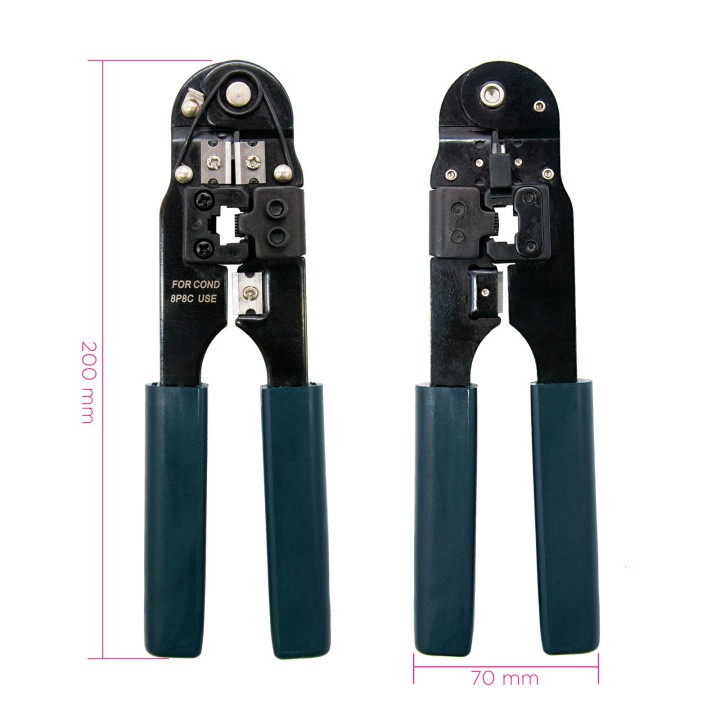 Tenaza Nanocable Metálica RJ45 Negra (10.31.0101)