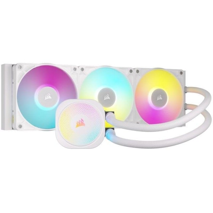 Corsair iCUE LINK TITAN 360 RX RGB Kit Refrigeración Líquida 360mm Blanca
