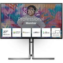 AOC Graphic Pro U27U3CV 27" LED Nano IPS UltraHD 4K Delta E
