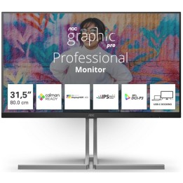 AOC Graphic Pro U32U3CV 31.5" LED Nano IPS UltraHD 4K Delta E