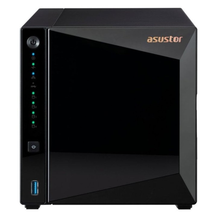 Asustor Drivestor 4 Pro Gen2 AS3304T V2 NAS 4 Bahías Negro