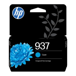 Tinta HP 937 Cian 800 páginas (4S6W2NE)