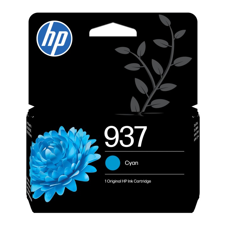 Tinta HP 937 Cian 800 páginas (4S6W2NE)