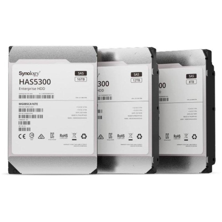 Disco Duro Synology HAS5300 12TB HDD SAS 12 Gbit/s 7200rpm 256MB Caché