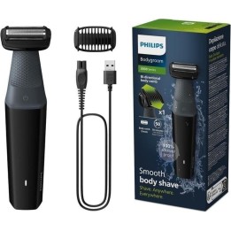 Philips BG3017/01 BodyGroom Series 3000 Afeitadora Corporal Negra