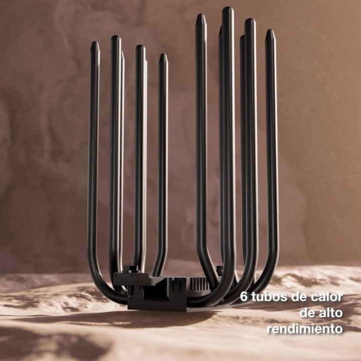 Be Quiet! Dark Rock 5 Ventilador CPU 6 Pipes 120mm Negro