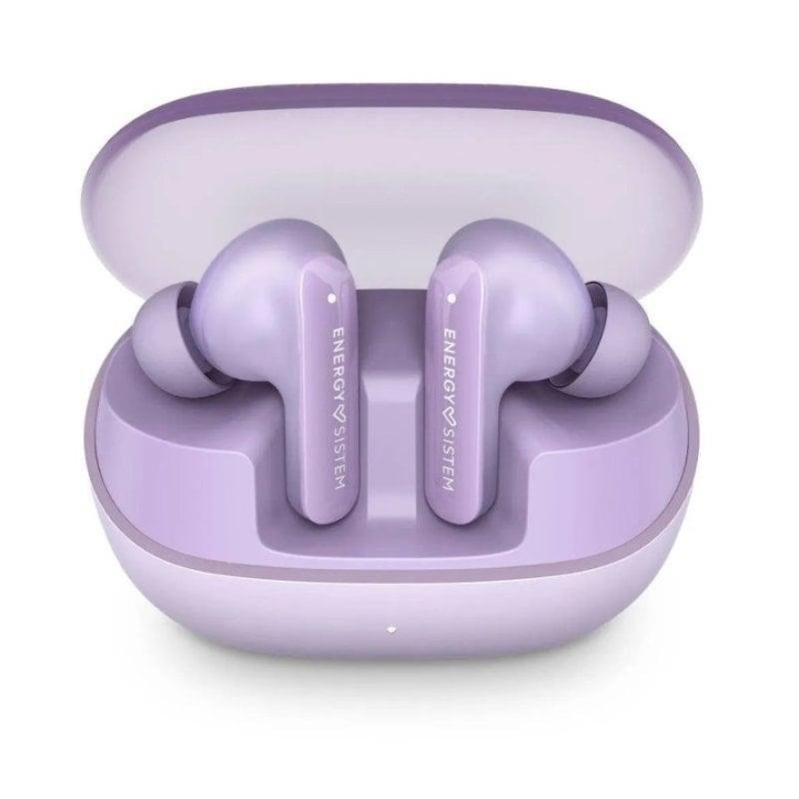 Auriculares Energy Sistem Serenity ANC inalámbricos Bluetooth 5.4 con Cancelación de Ruido y micrófono lavanda