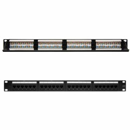 Nanocable 10.21.3124 Panel de Parcheo 24 Puertos RJ-45 Cat 6 UTP