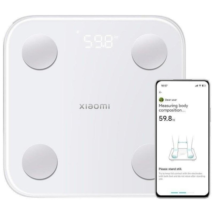 Xiaomi Body Composition Scale S400 Báscula de Baño Personal Electrónica Blanca