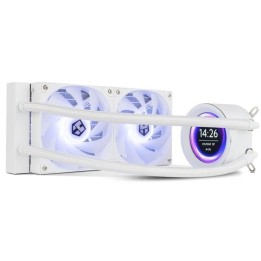 Nox Hummer X-240 LCD Kit Refrigeración Líquida 240mm Blanco