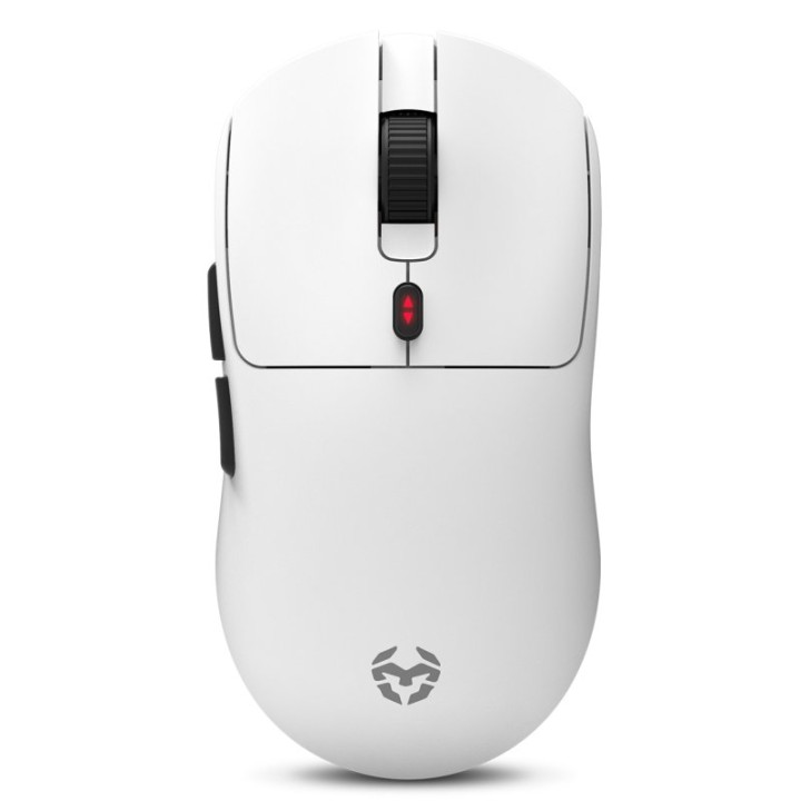 Krom Klever Ratón Gaming Inalámbrico 10000 DPI Blanco