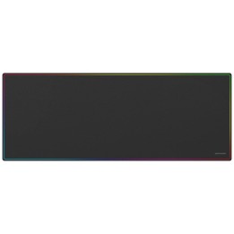 Mars Gaming Mmp224 Alfombrilla Gaming Xxl 88x33cm Diseño Rainbow Caucho Natural Y Nanotextil Negro