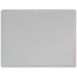 Marsgaming Mmp124 Alfombrilla Gaming 360x260mm Diseño Rainbow Caucho Natural Y Nanotextil Blanco